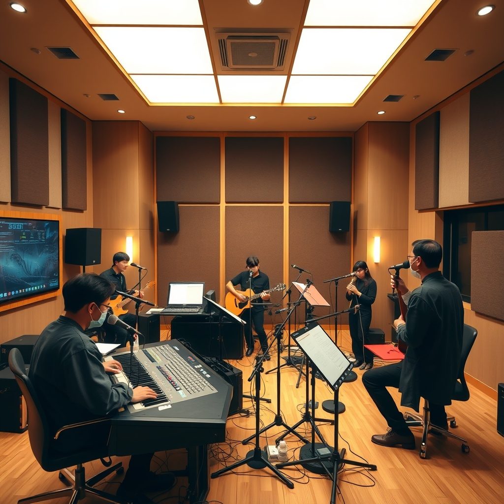 Recording Studio Interior